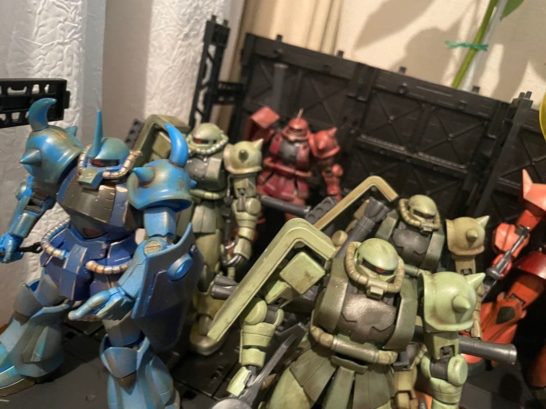 HG ガンプラ セット 複数体一部塗装、ジャンク品扱い