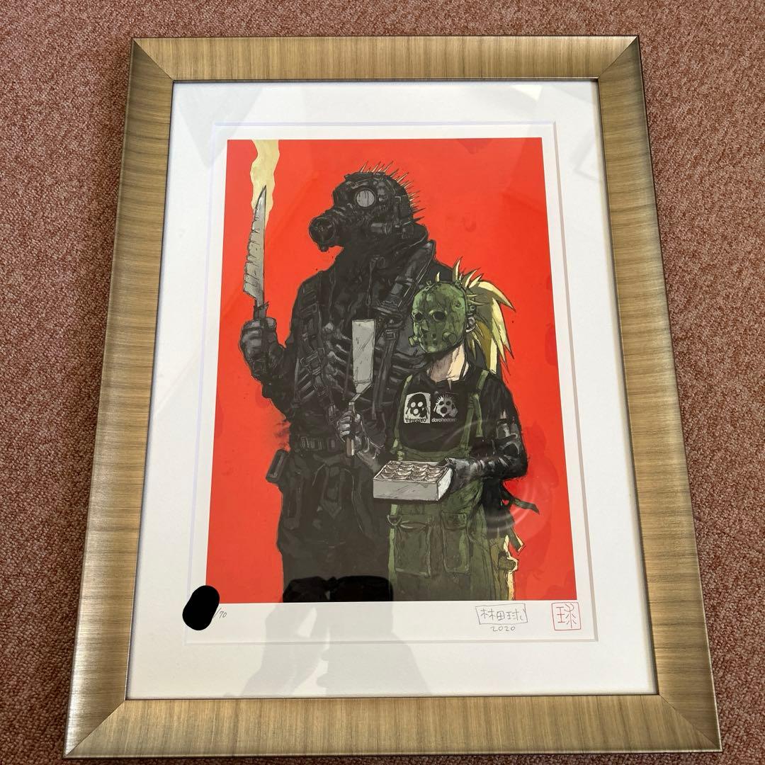 ドロヘドロ 複製原画　直筆サイン入り