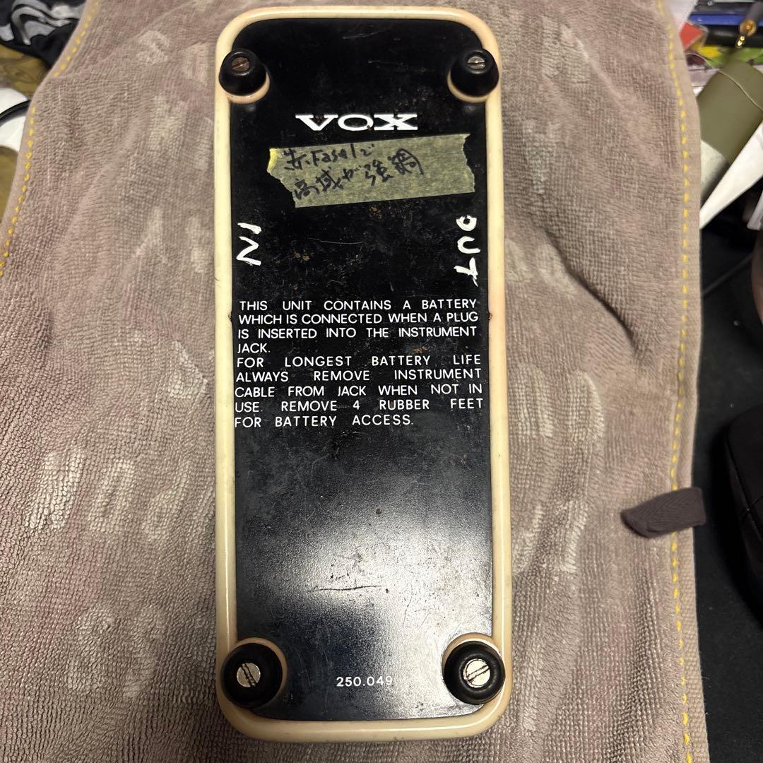 Vox ワウペダル 70年代製ヴィンテージワウ250.049