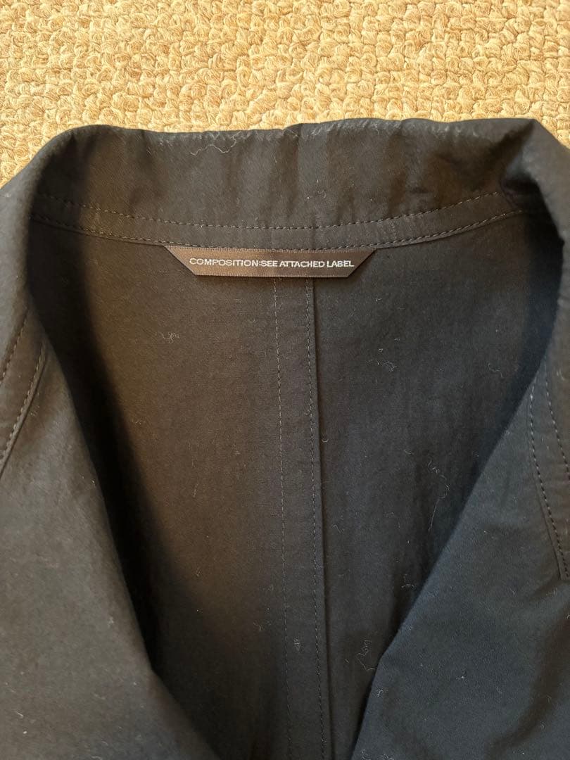 y's、ブラック ダブルブレスト 、スプリングコート