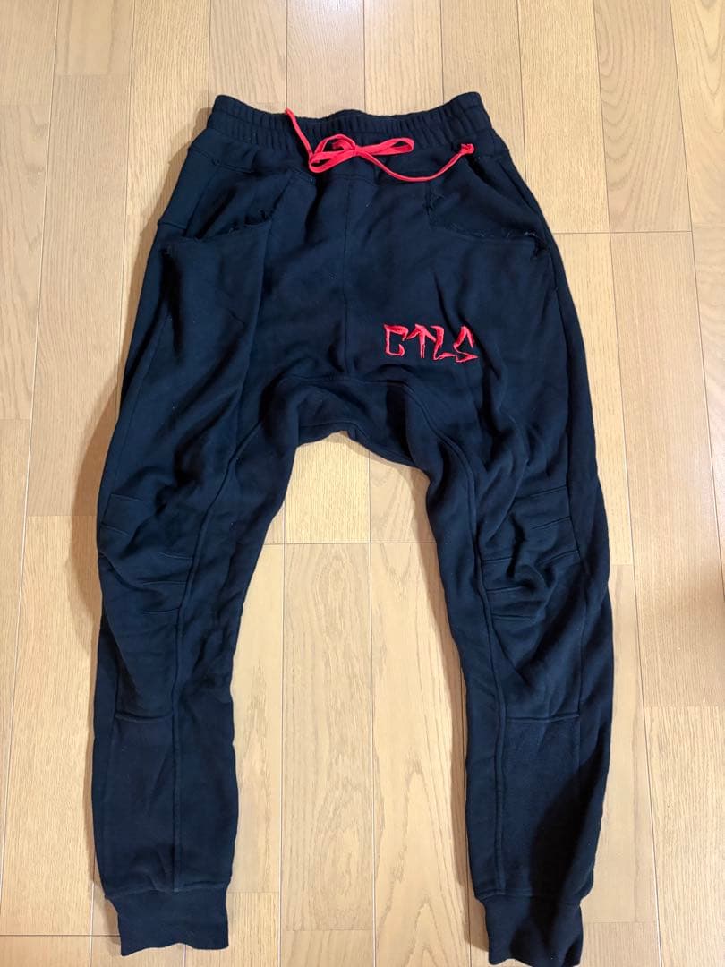 CNLS ハーレムスタイルパンツ ブラック