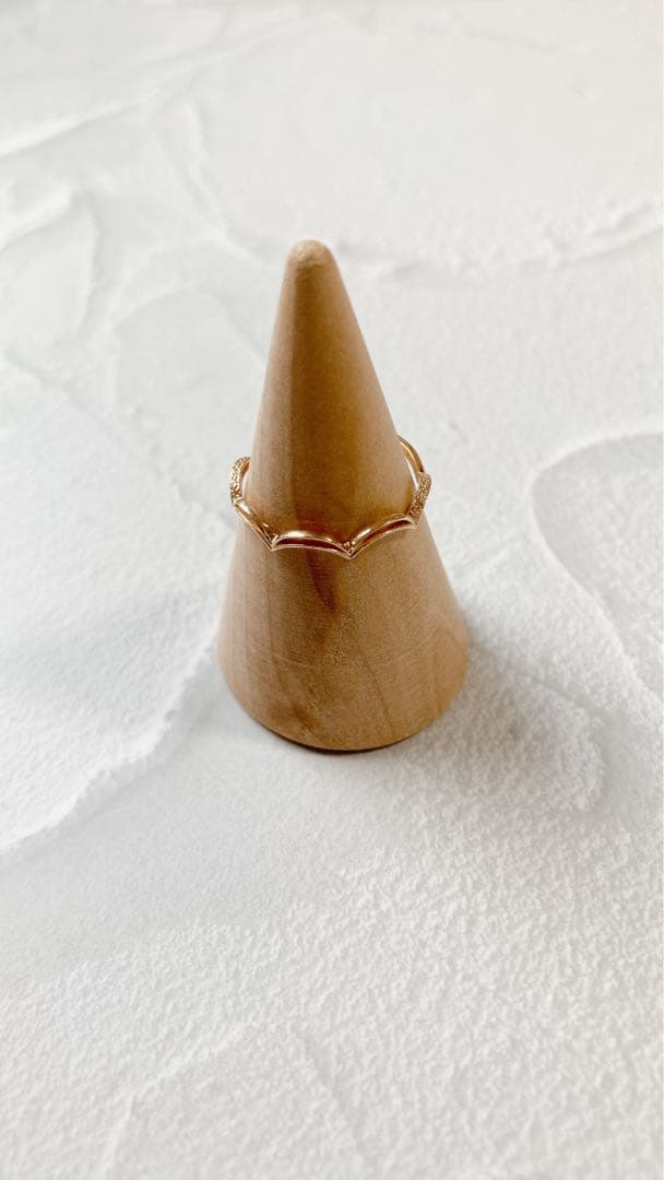 【NOJESS】K10 スカラップレースリング 13号