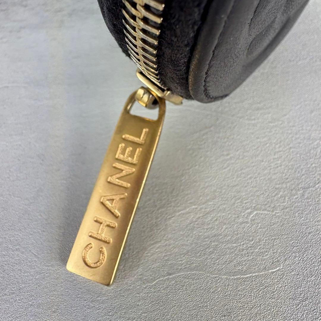 CHANEL 丸型ケース　ヴィンテージ　財布