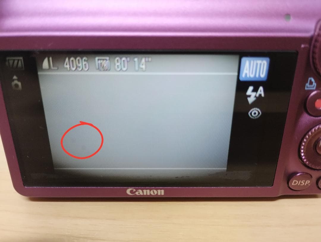 Canon PowerShot SX210 IS キャノン パープル デジカメ