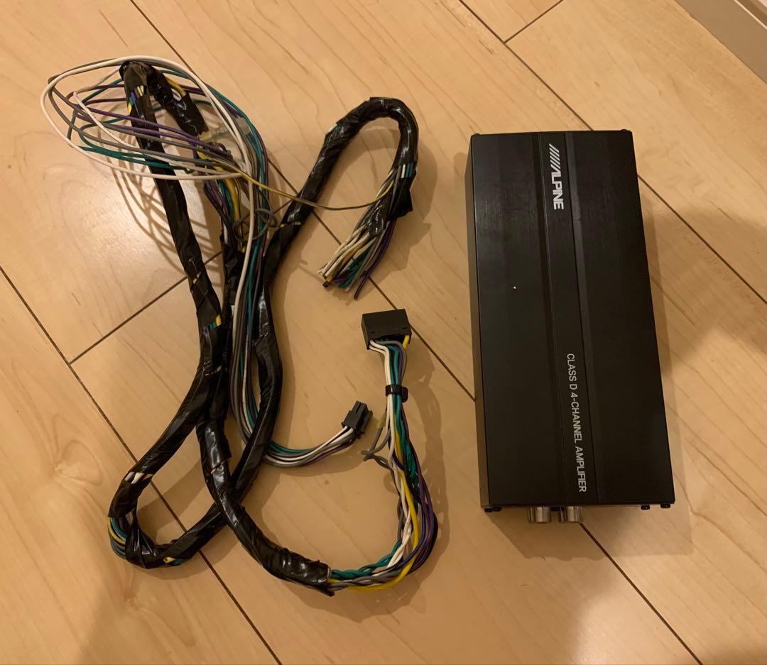 ALPINE パワーアンプ 4チャンネル KTP-600