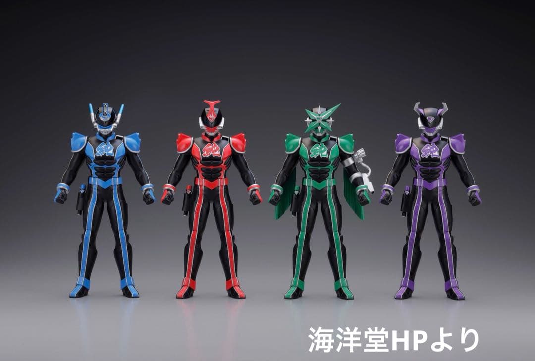 【美品】純烈　海洋堂製　純烈ジャーソフビセット