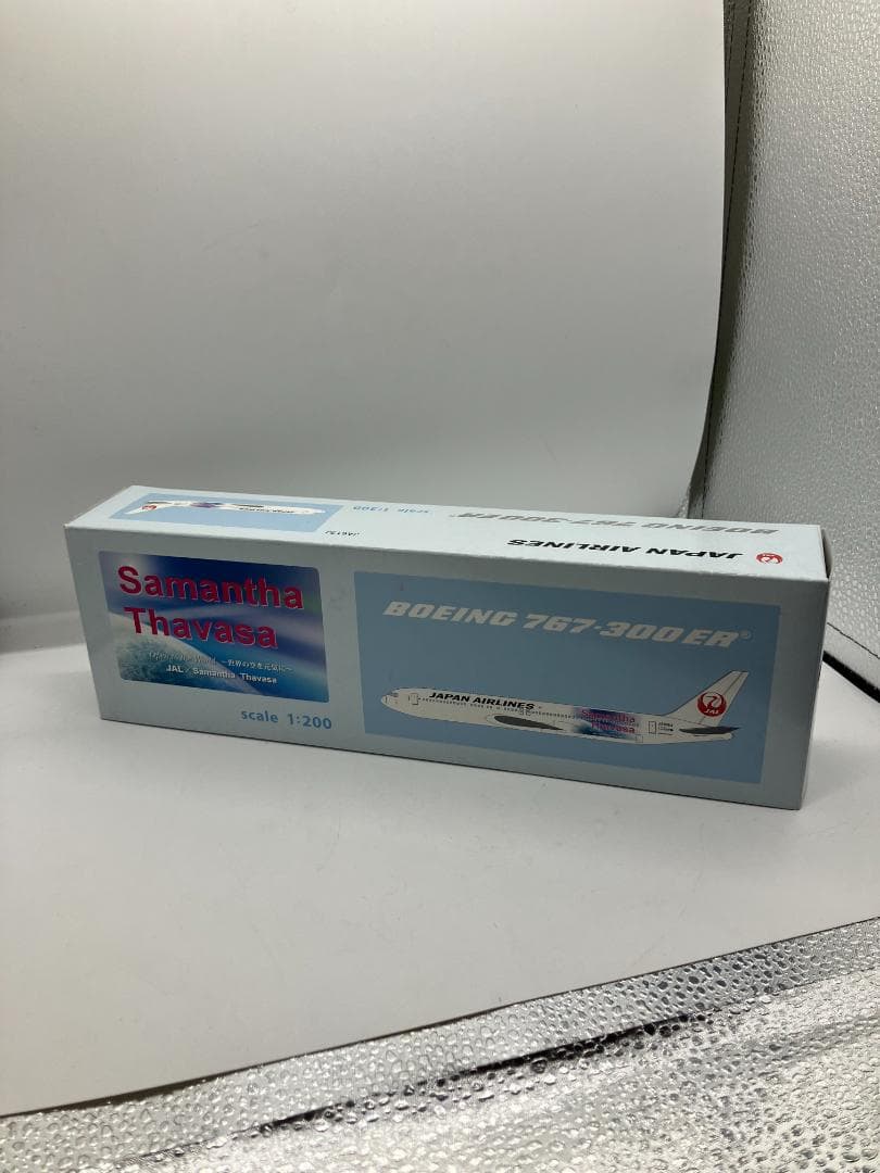 ：samantha thavasa JAL 1/200模型　飛行機①