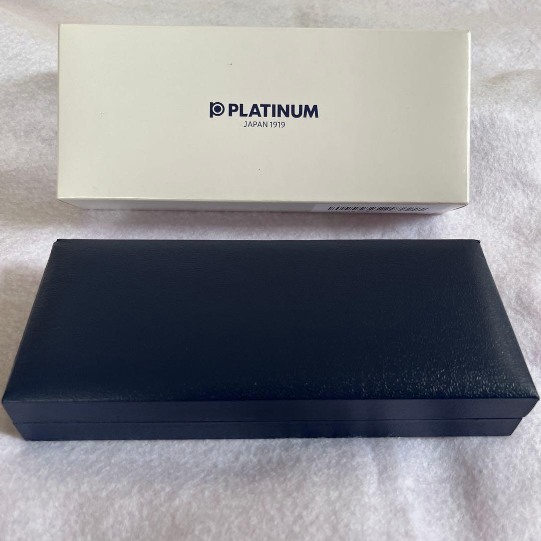 プラチナ万年筆 3776センチュリー ブルゴーニュ EF極細 新品コンバーター付