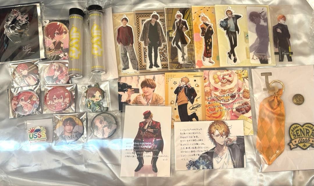 浦島坂田船 センラ アクスタ ペンライト 缶バッジ チューブ うらたぬき 坂田