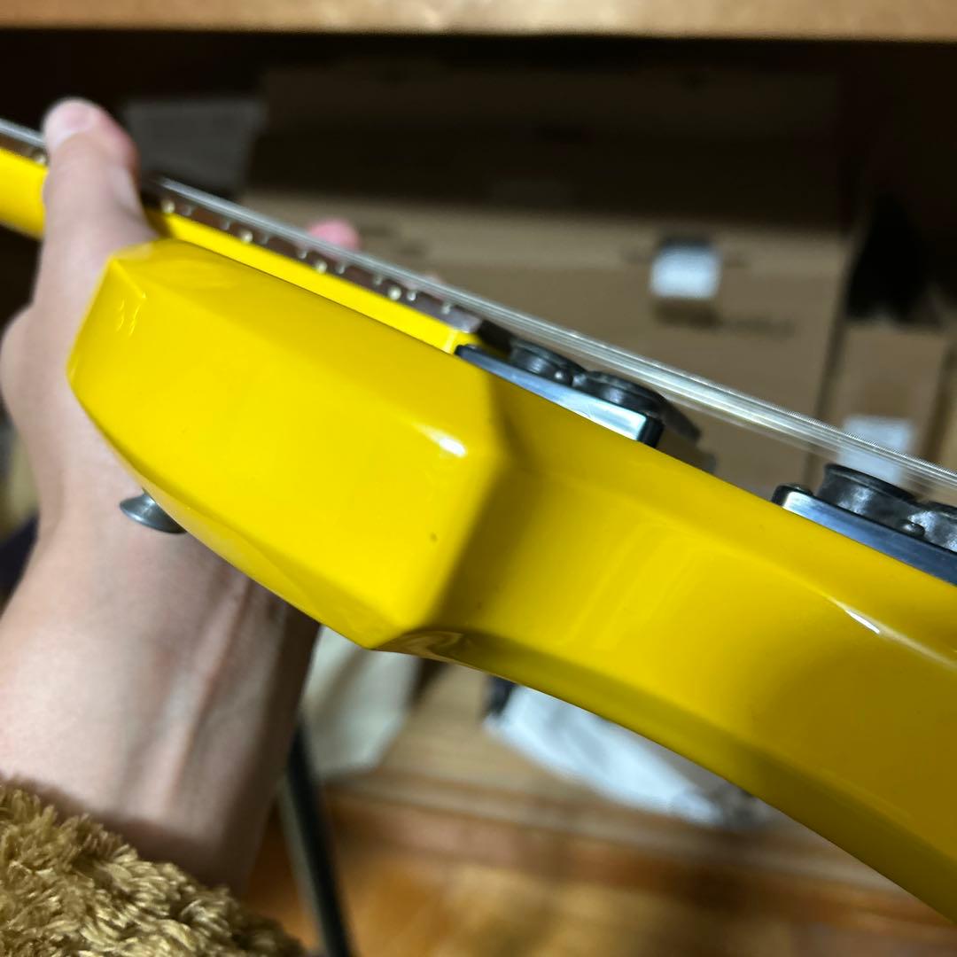 hide イエローハートJr　Burny ミニエレキギター