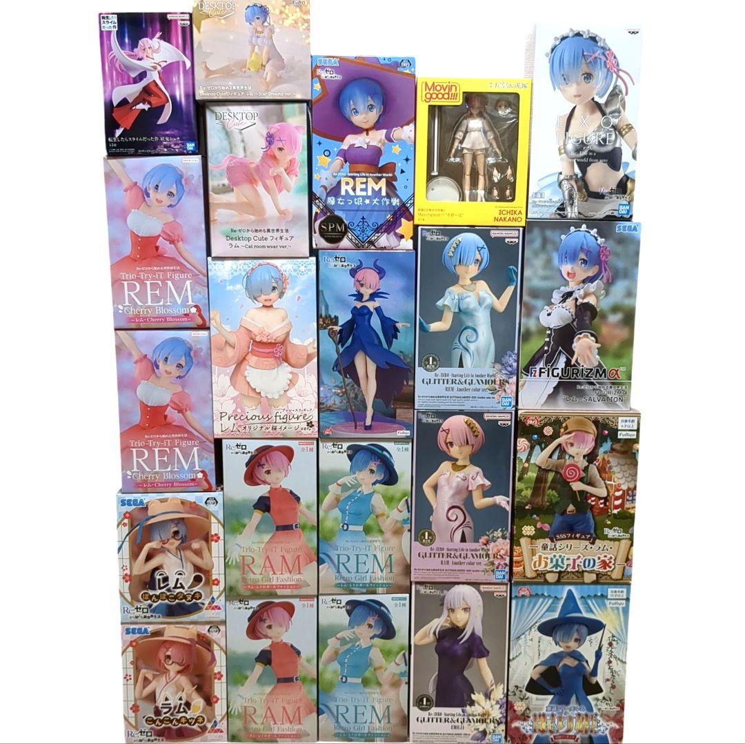 【現状品】美少女フィギュア 22体セット プライズ リゼロ 転スラ 五等分の花嫁
