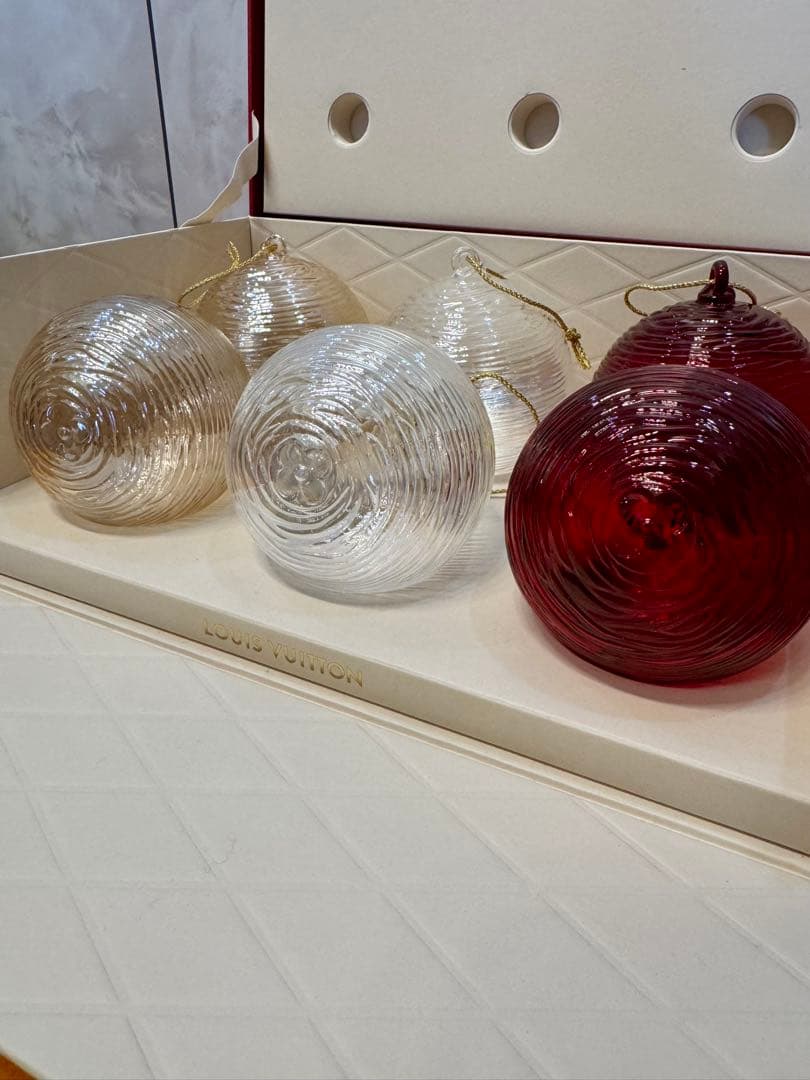 LOUIS VUITTON/箱付き クリスマス オーナメント6個/非売品