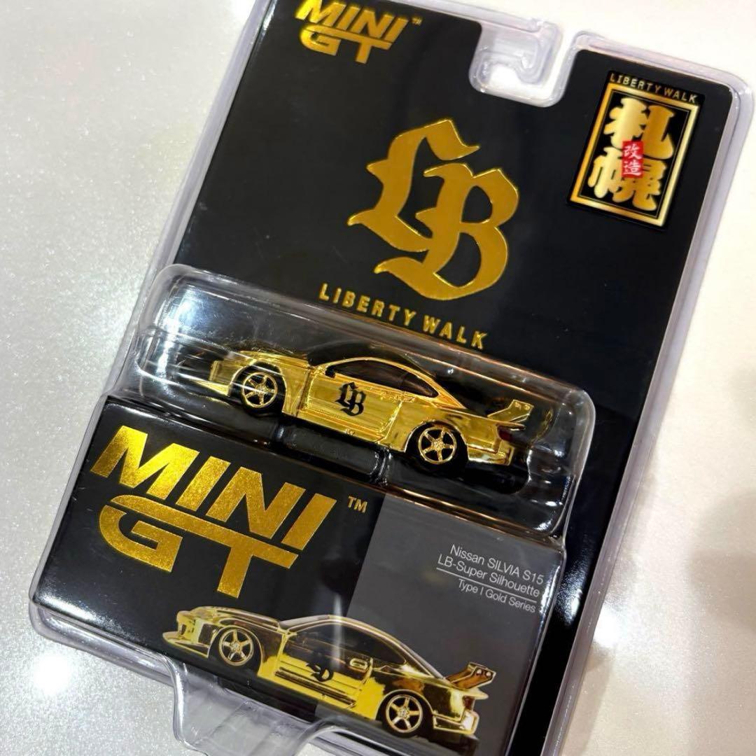 MINI GT Liberty Walk ゴールド ミニカー 札幌店限定