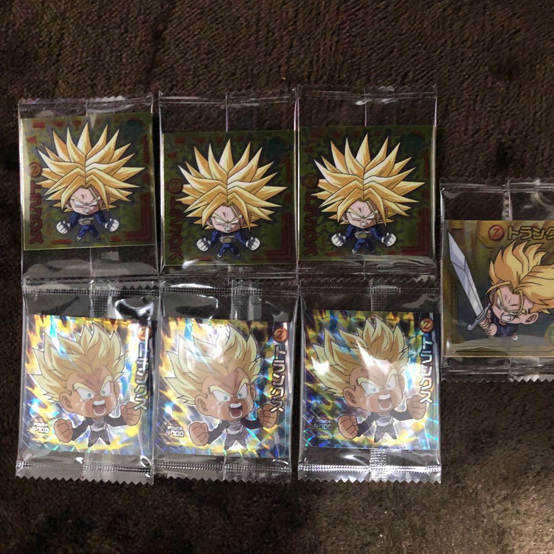 ドラゴンボール　ウエハースシール　トランクス