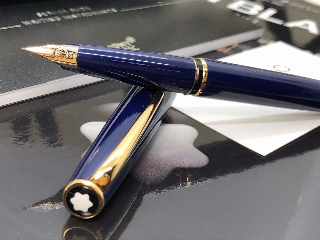 ★美品！稀少軸色ダーク・パープル・カラーのジェネレーションGP金装飾★モンブラン