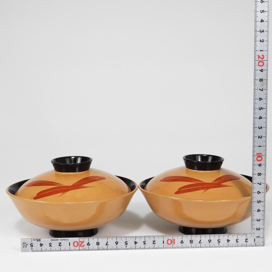 輪島塗 笹蒔絵 吸物椀 汁椀 御椀 10客 天然木 漆塗り 漆芸 漆器