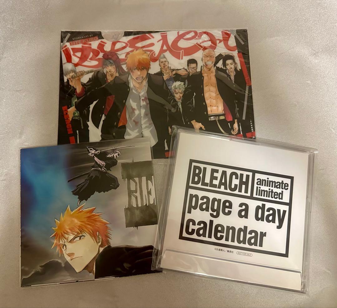 未開封 BLEACH JET 予約特典 カレンダー イラストカード セット