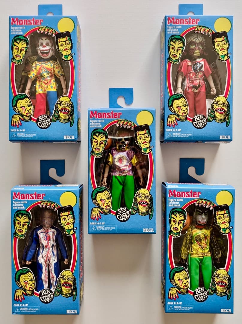 ベンクーパー ハロウィンキッズ メタルナミュータント ウルフマン他 ソフビ