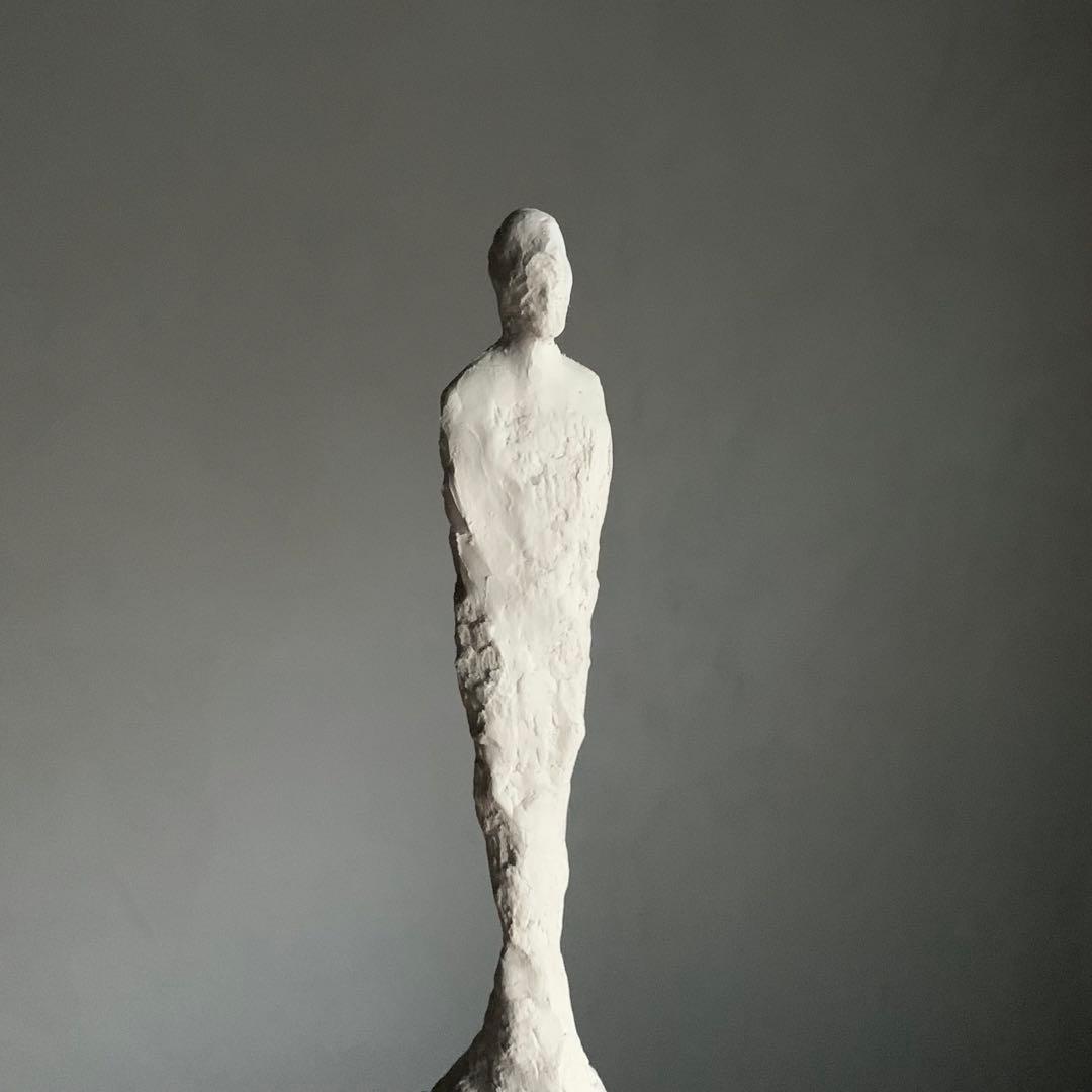 石塑粘土 立体作品 sculpture 現代美術 c 人物像 オブジェ