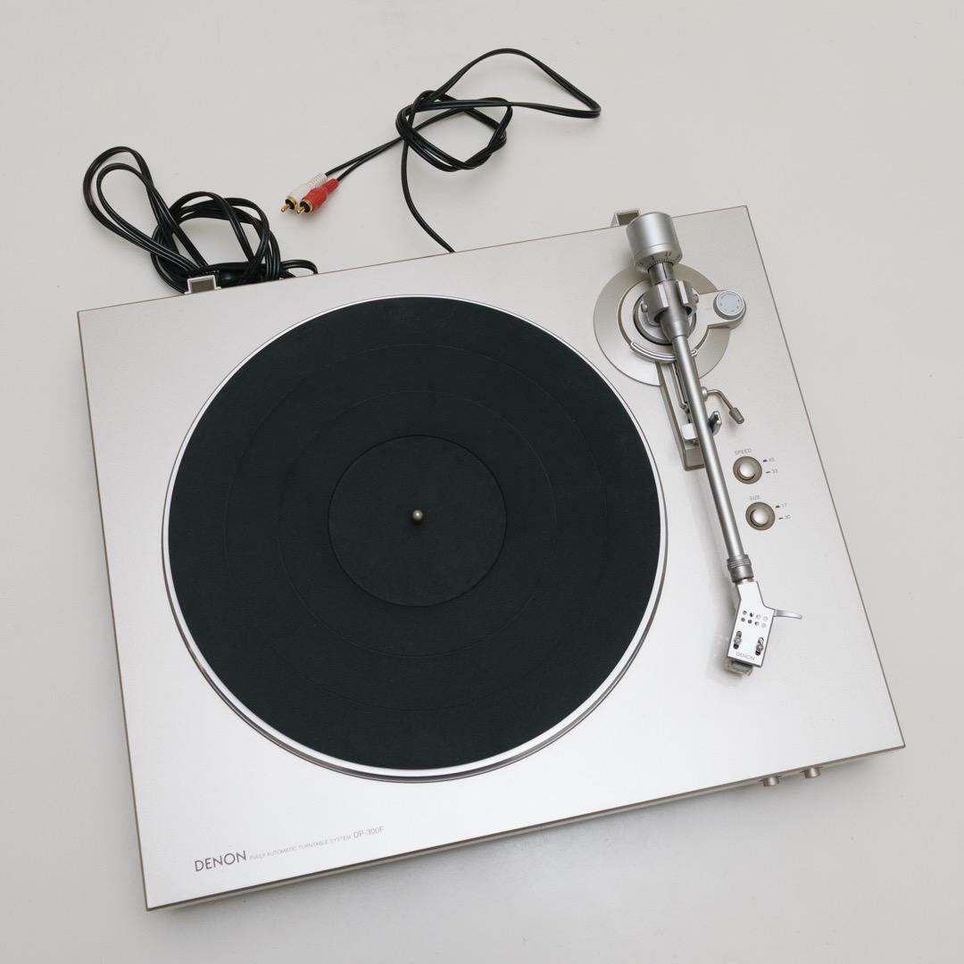 DENON DP-300F レコードプレーヤー【ジャンク／新品ベルト交換済】