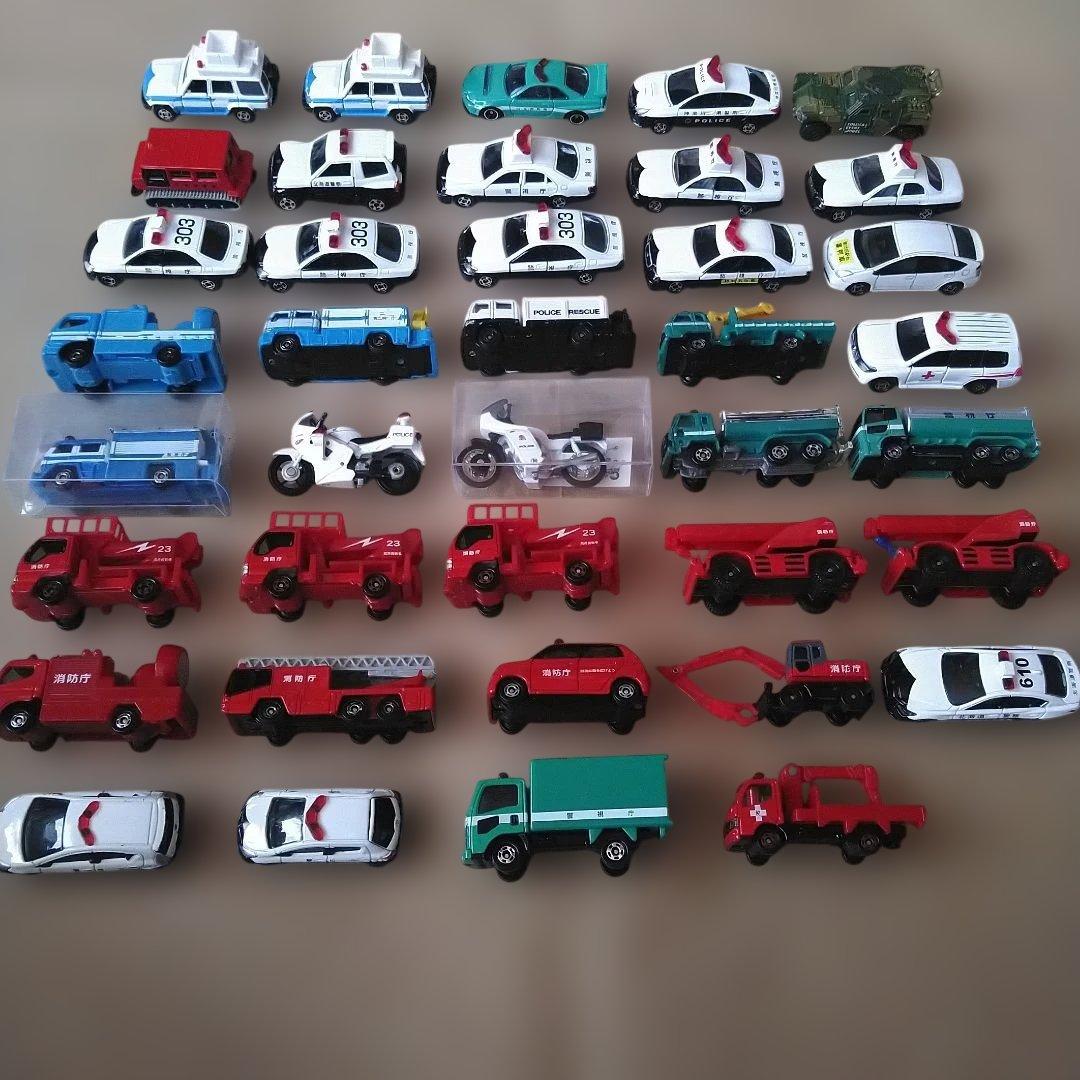 警察 消防 救急 緊急車両 372台 トミカ ジャンク品 絶版 廃盤 限定 レア