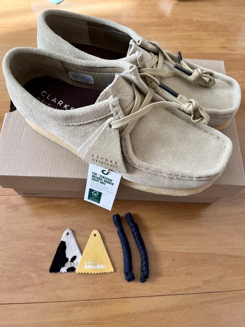 【キノコくん様】clarks wallabee ワラビー メープル スエード