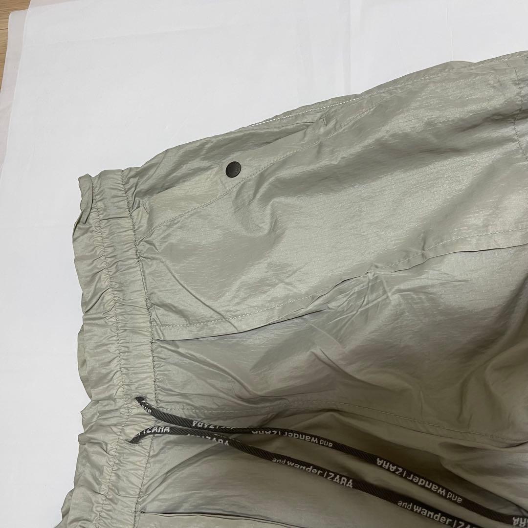 【最終値下げ】and wander | ZARA ワイドパンツ