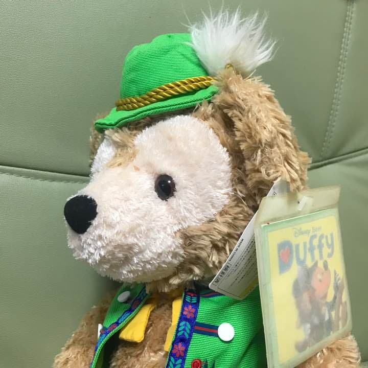 ダッフィー チロリアン 初期 ぬいぐるみ 白タグ ビーズ ディズニーベア