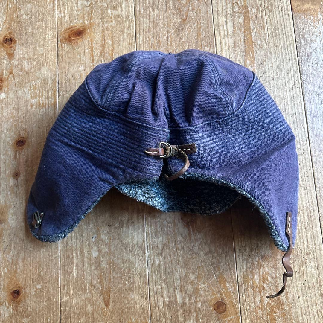 KAPITAL ヴィンテージ加工 コーデュロイ × ボア ポストマン