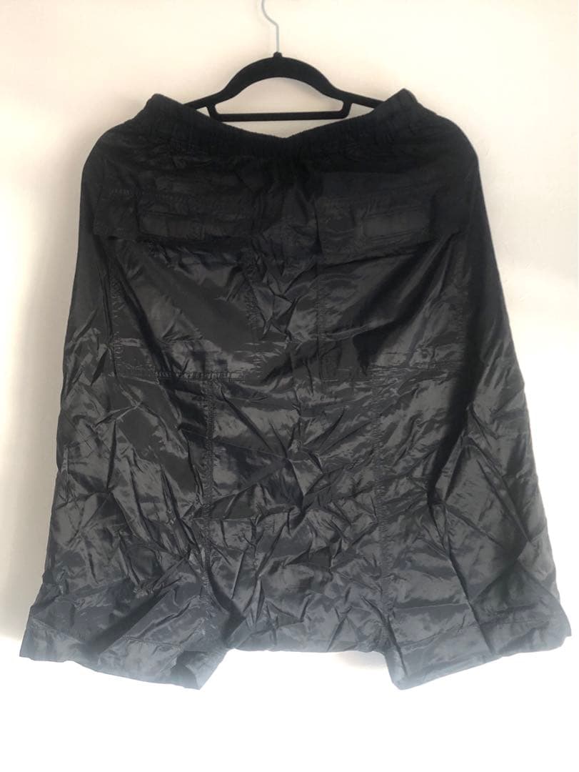 Rick Owens Drkshdw pods ナイロンブラック サルエルパンツ