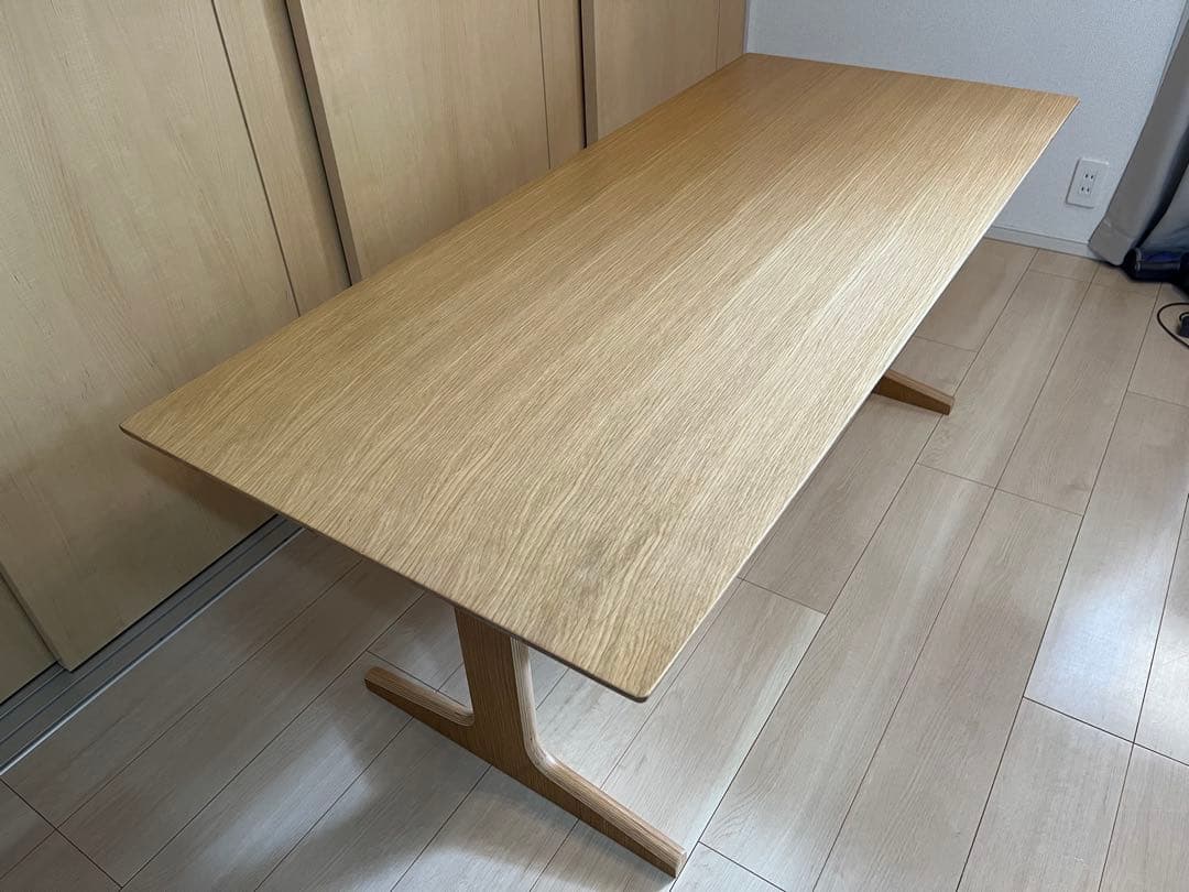 【焦げパン】無印良品リビングでもダイニングでもつかえるテーブル