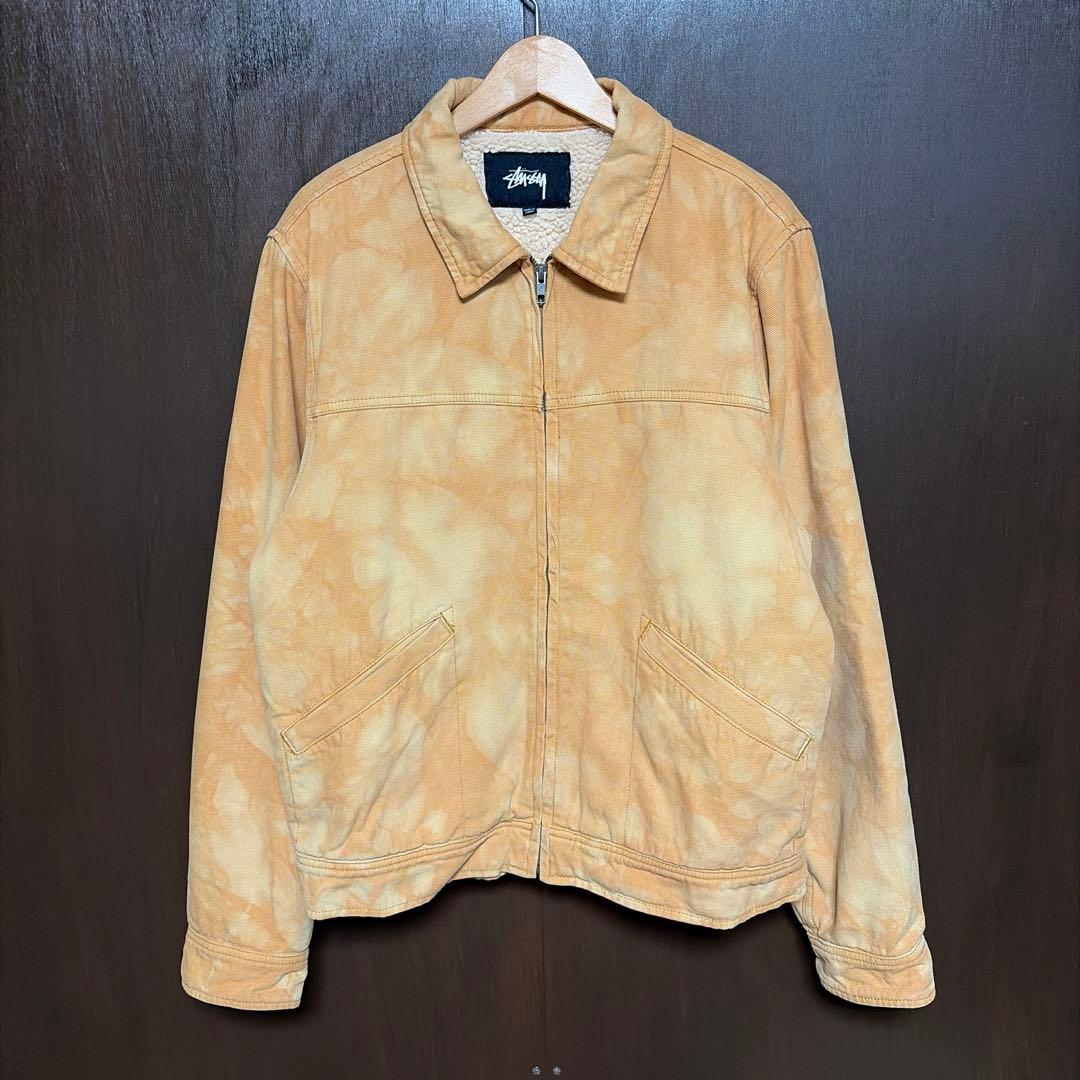 stussy Dyed Trucker Jacket M トラックジャケット