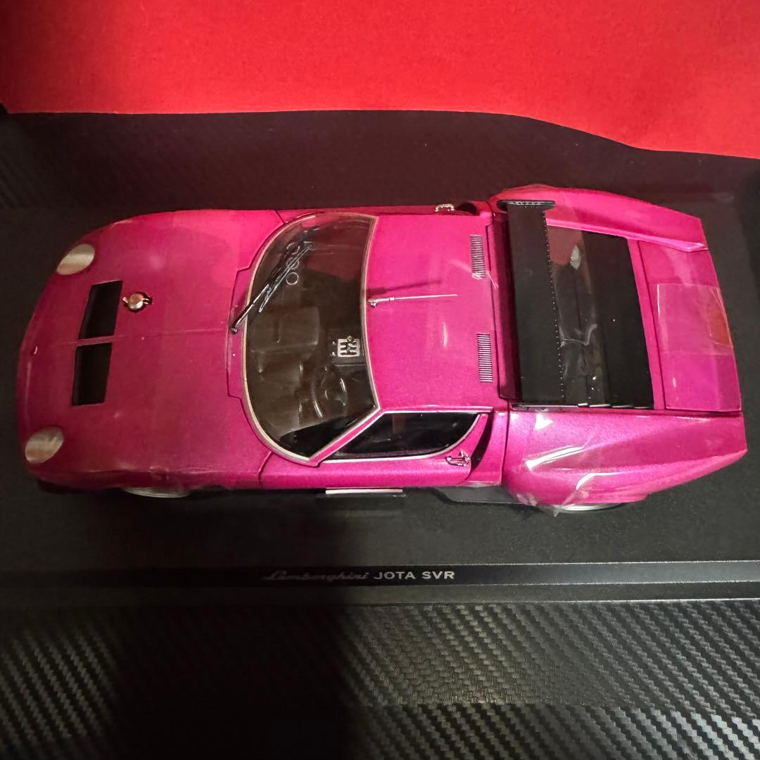 未展示品 京商 1/18 ランボルギーニ イオタ SVR