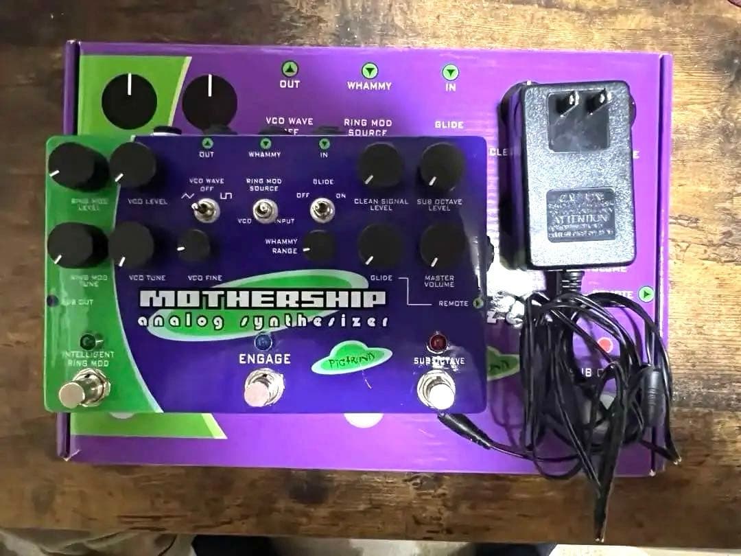 pigtronix mothership 美品　激レア　ペダル型アナログシンセ