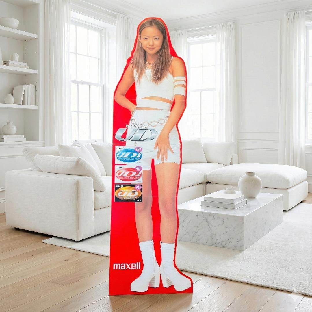 【レア】【レトロ】安室奈美恵　等身大pop ポップ　パネル　maxell