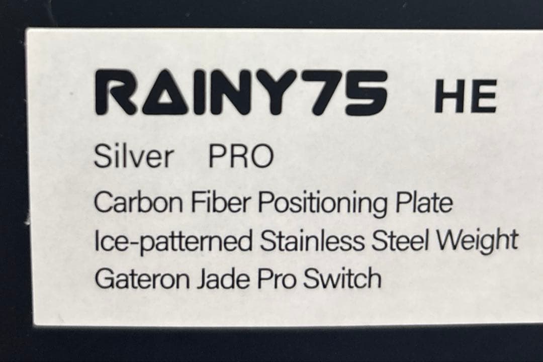 キーボード WOBKEY Rainy 75 HE Pro