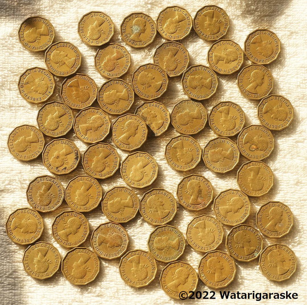 ★ご注文品★7種360枚（英旧硬貨DKK, CZK, EGP(詳細参照）