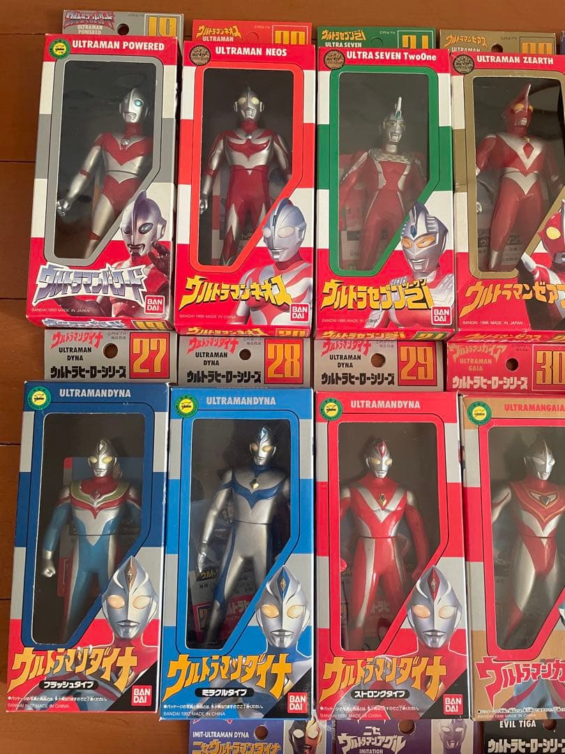 未開封　ウルトラヒーローシリーズ　セット　ウルトラマン　ソフビ