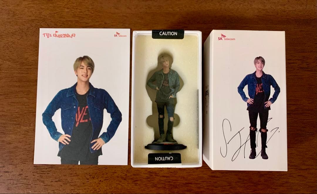 BTS 防弾少年団 SK telecom テレコム公式　フィギュア ソクジン