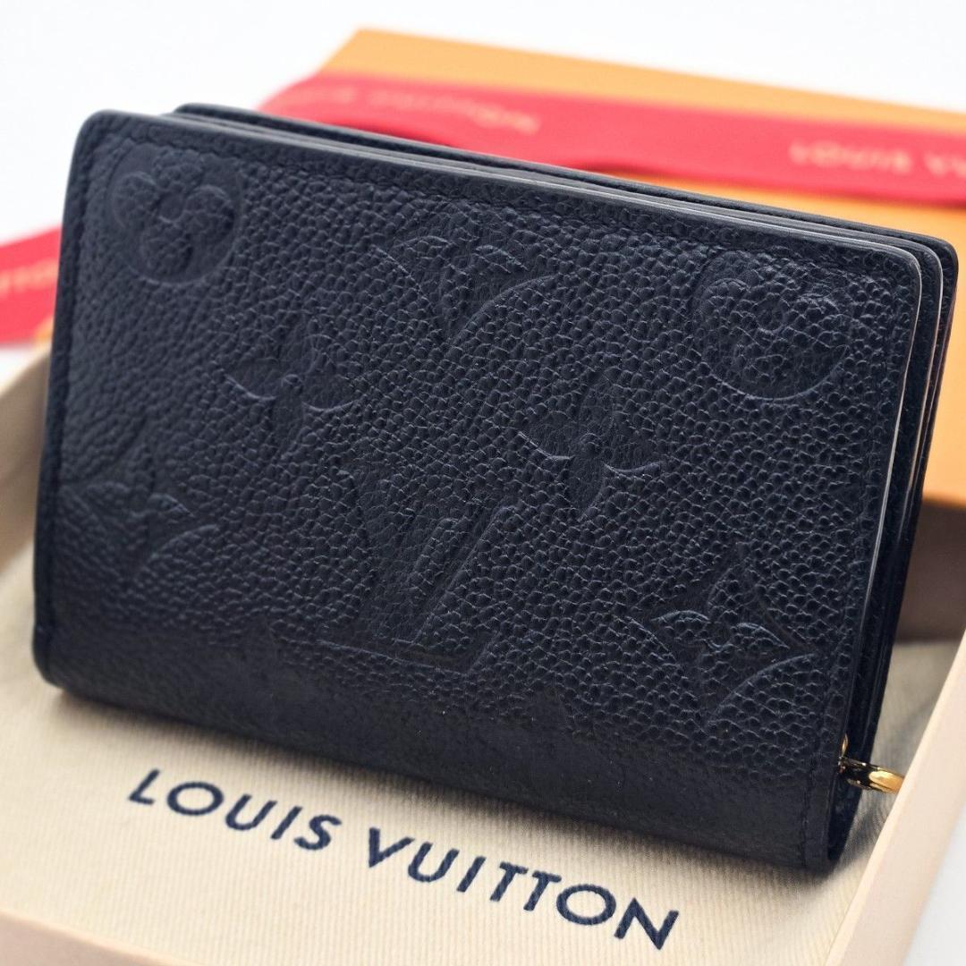 aha ルイヴィトン 財布 アンプラント クレア ブラック A663