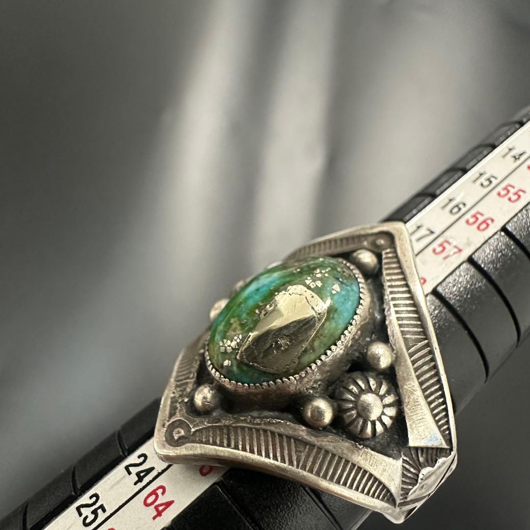 Navajo  martinez ターコイズ リング 21号