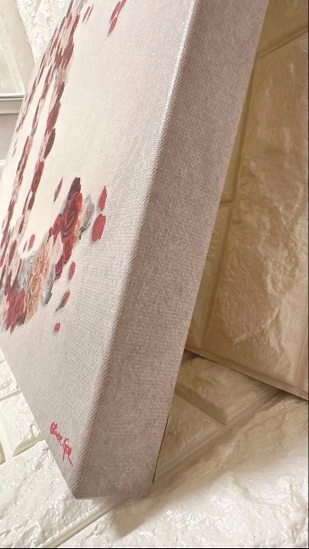 Oliver Gal オリバーガル CHANEL ロゴ花のキャンパスアート 絵画