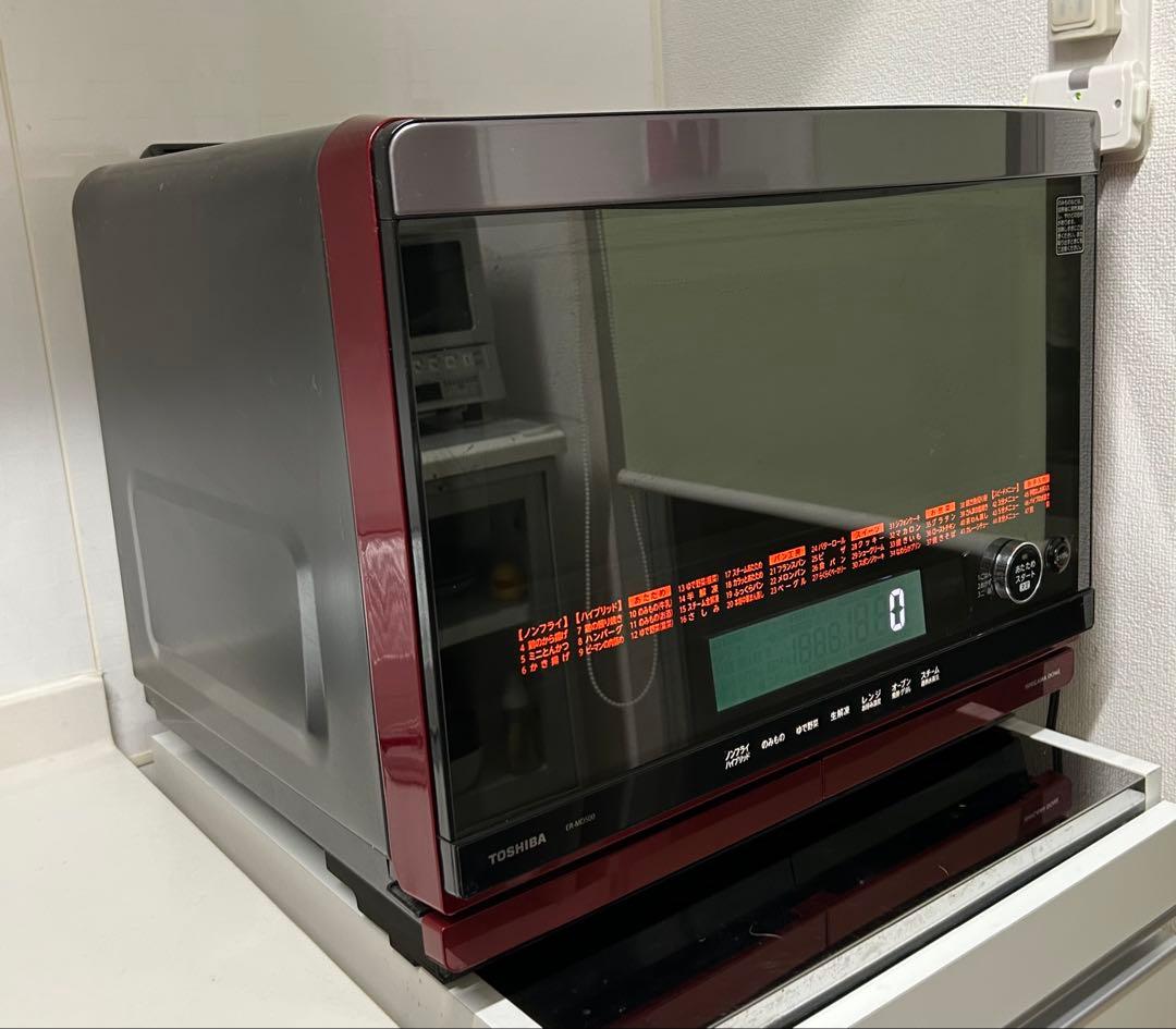 TOSHIBA 石釜ドーム ER-MD500(R) オーブンレンジ
