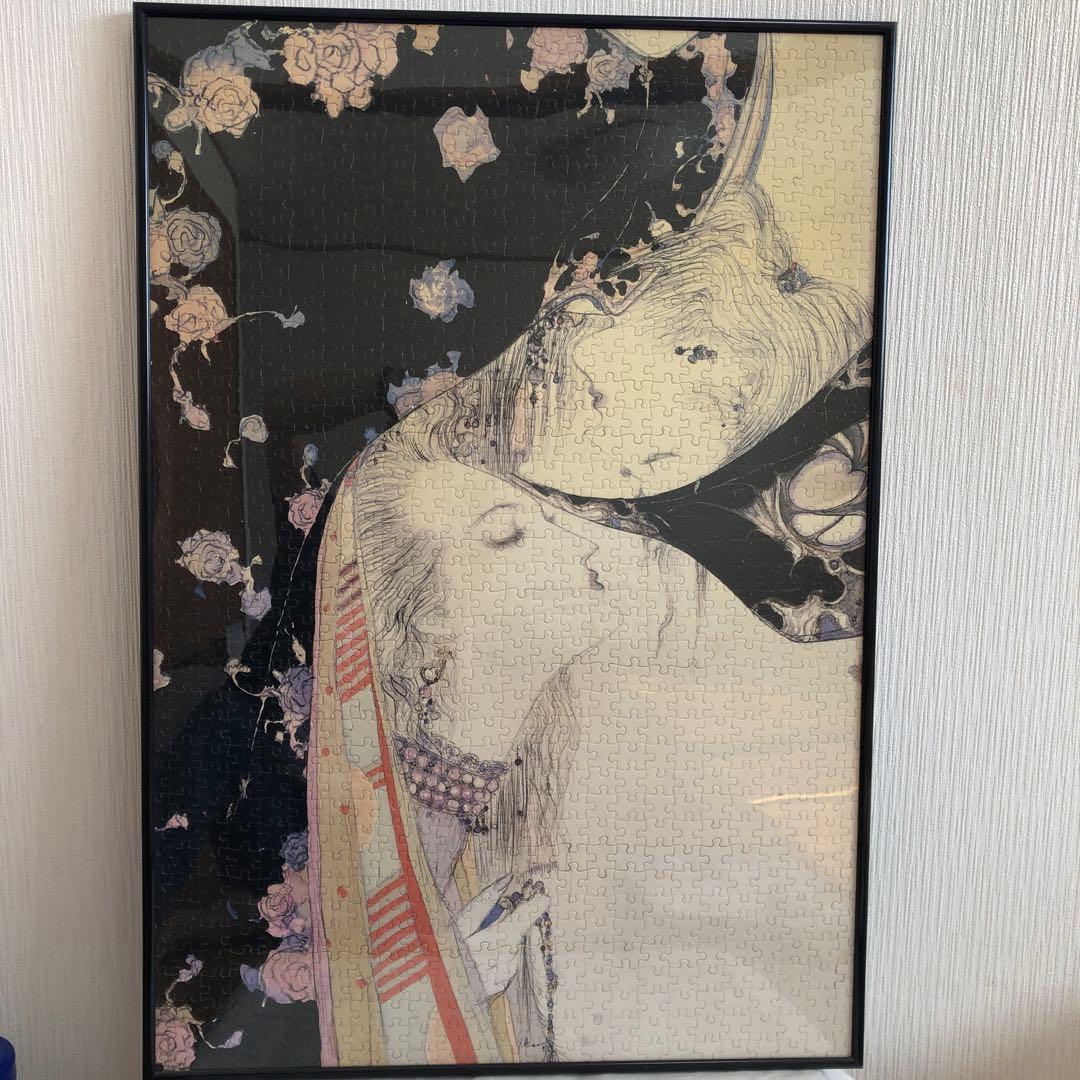 天野喜孝　ジグソーパズル　くちづけ　1000ピース　廃盤品