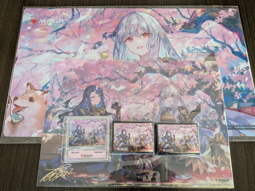 MTG 放浪皇のお花見キャンペーン プレイマット他