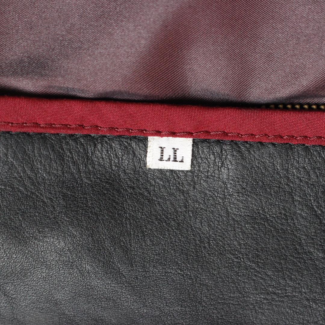 PAIR SLOPE レザージャケット LLサイズ ブラック