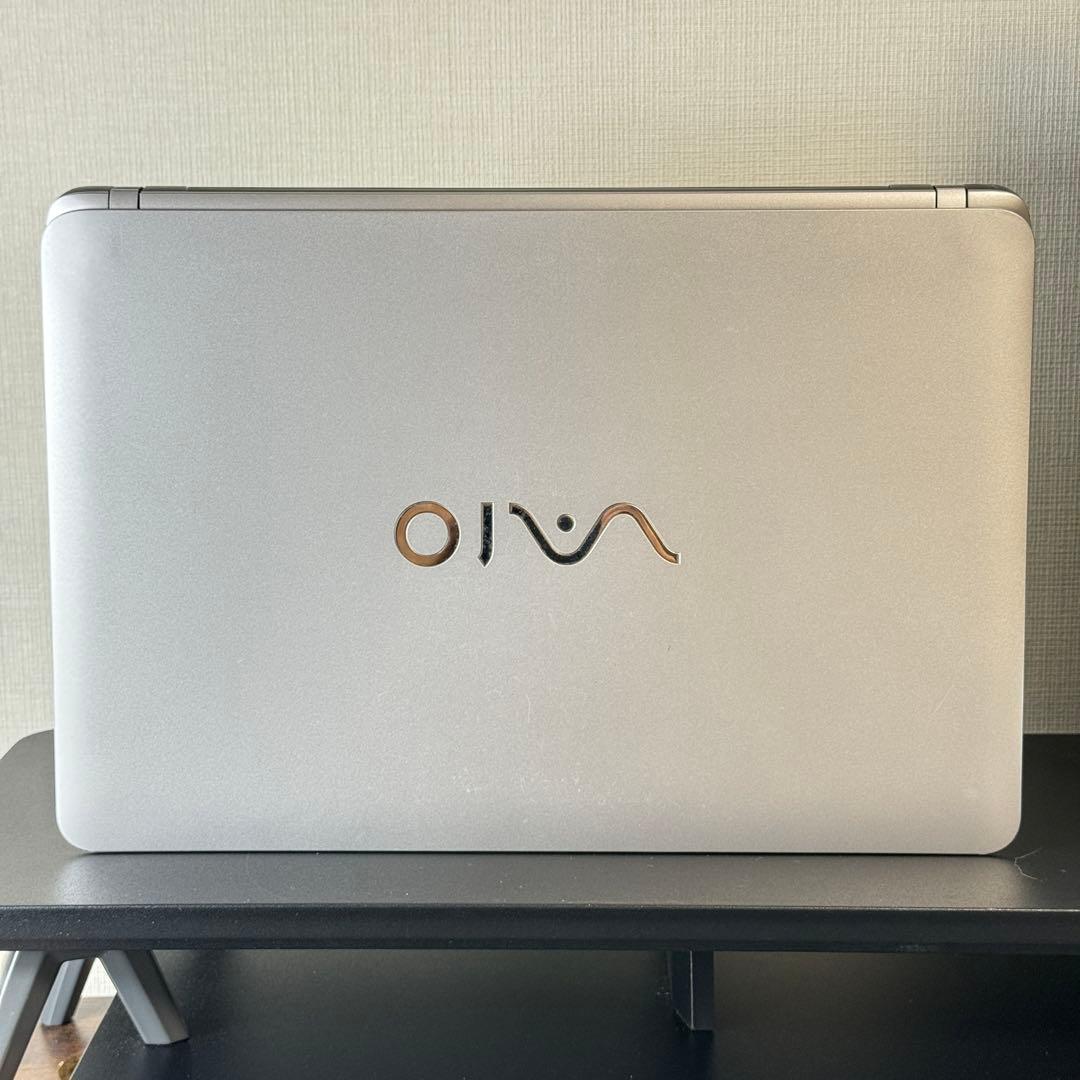 ★シルバー★VAIO 大画面15.5型ワイド Office2024付 DVD