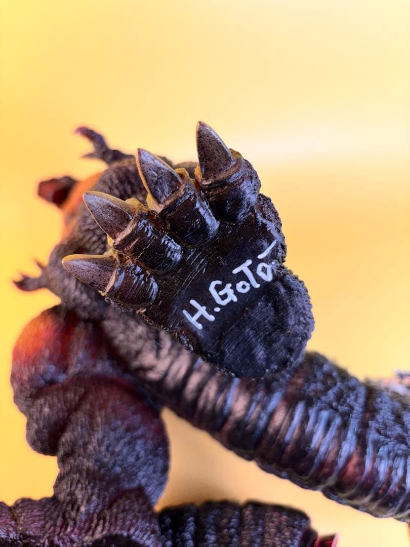 東宝30ｃｍシリーズ　ゴジラ　1995　後藤彩色所カスタムクリアオレンジＶｅｒ．