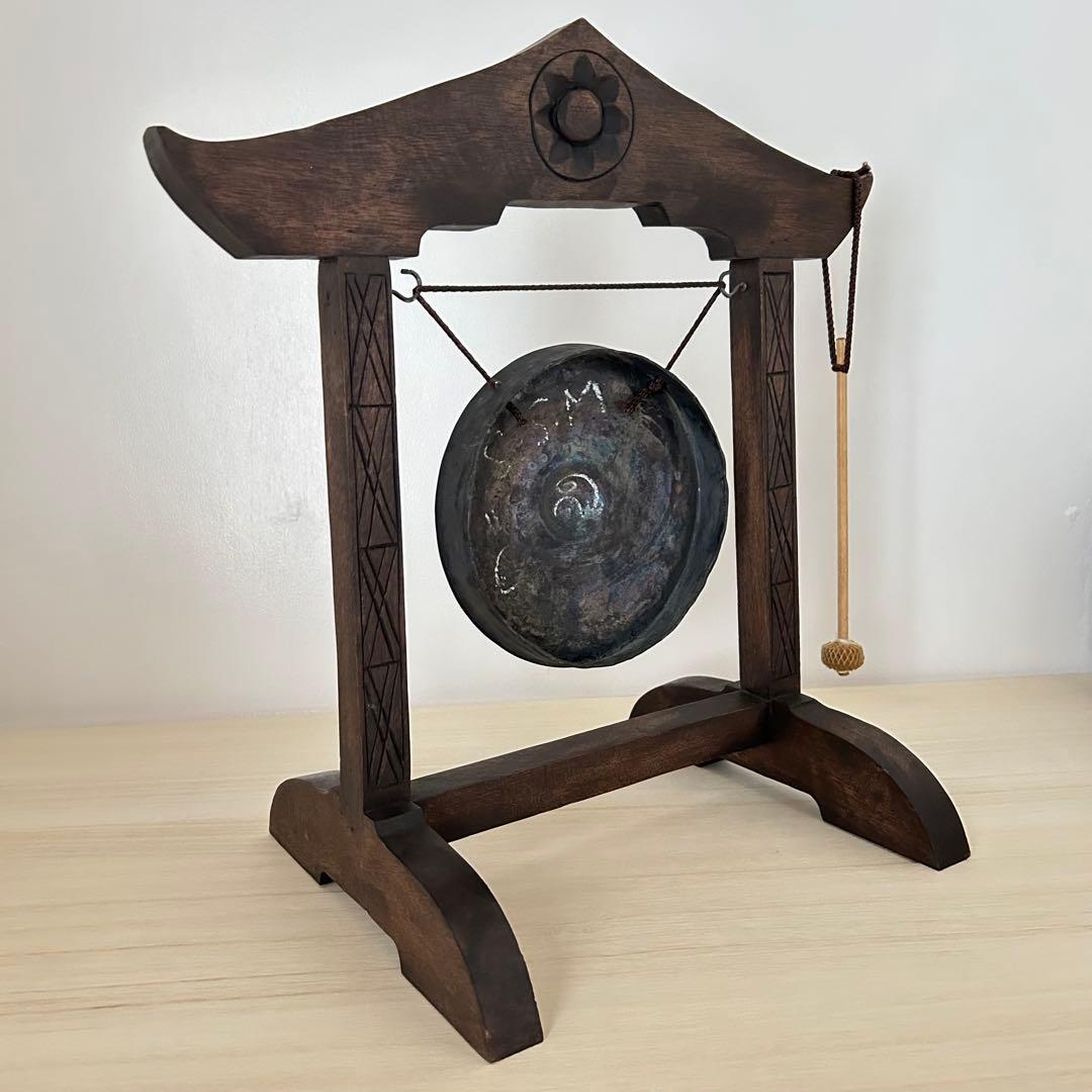 タイでは幸せを呼ぶドラ☆彡　バンコクで購入　銅鑼