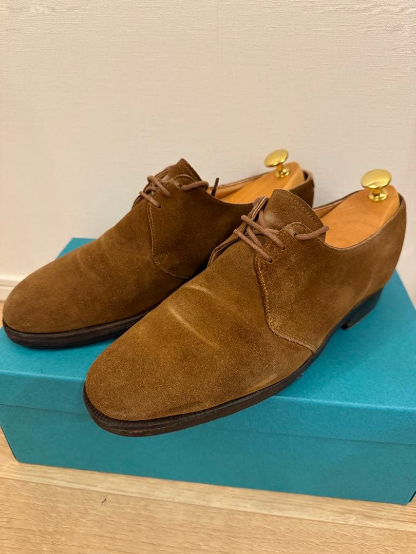 クロケット&ジョーンズ DARTMOUTH タバコスエード サイズ6E